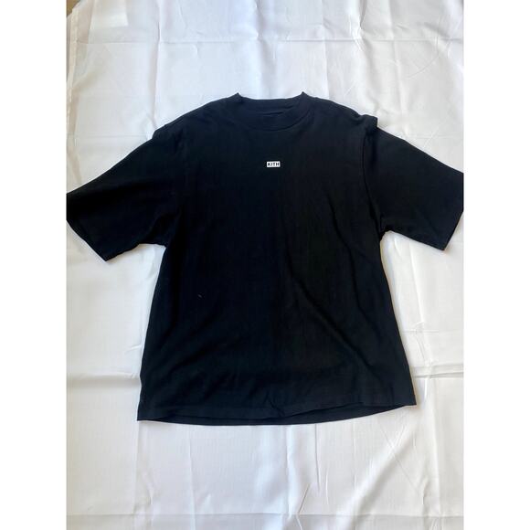 Kith Logo T Shirt Black Size Small Mens - Picture 1 of 3